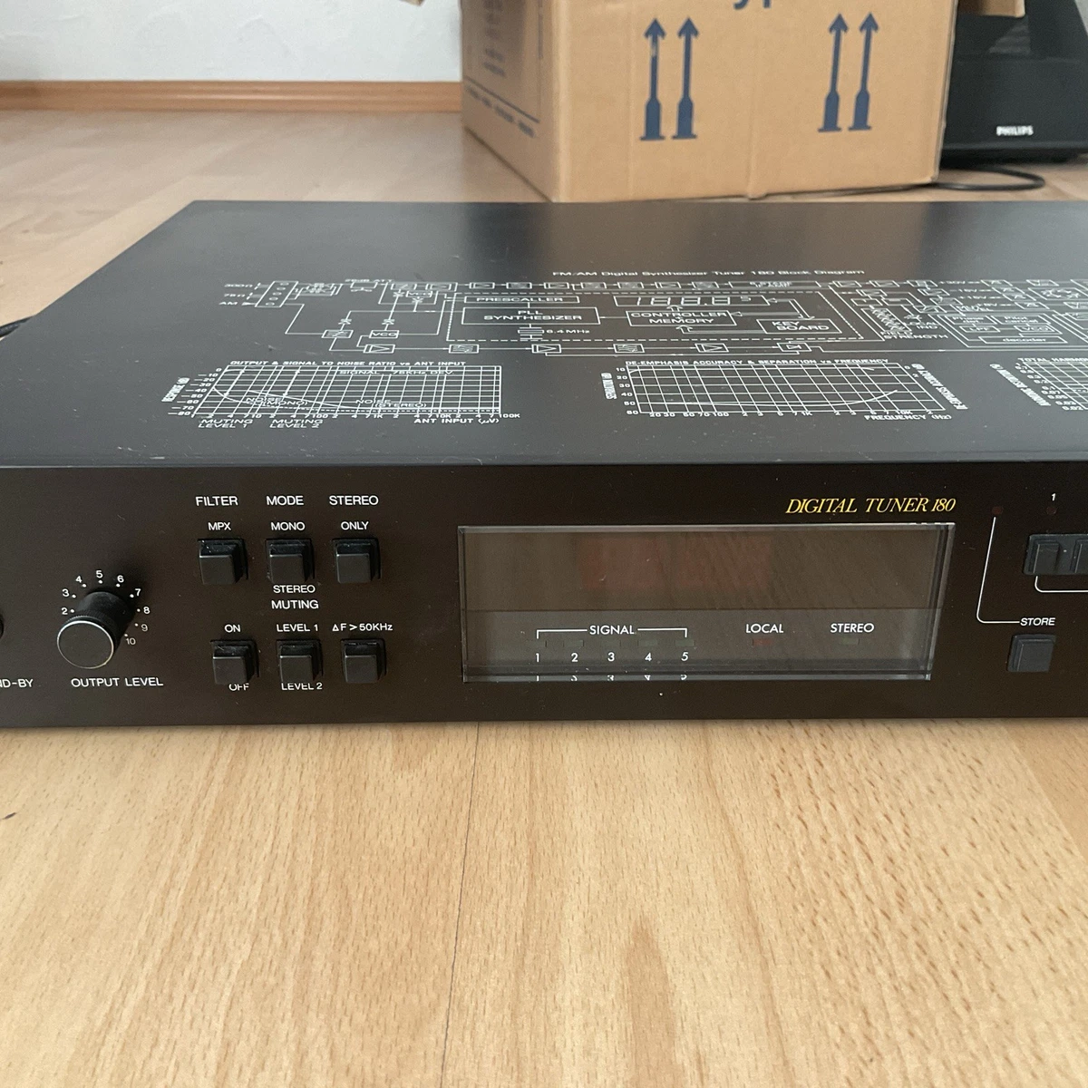 Sintonizador digital PHILIPS modelo 180 SIN manual de servicio