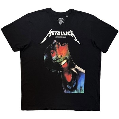 Metallica Moth Into Flame lizenziert T-Shirt Herren
