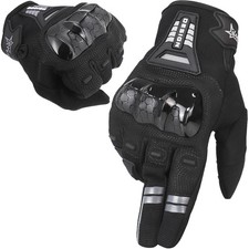 Motorbike Riding Gloves for Men Women Full Finger Protective Touchscreen Gloves