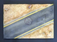 Plus Model 1/35 Desert Road Section Diorama Display Base (29.8cm x 21cm) 622