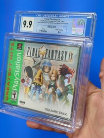 CGC Graded 9.9 A++ SEALED Final Fantasy IX (PS1) FLAWLESS! 🔥
