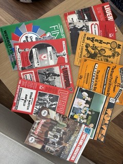 Liverpool vs Wolves Match Day Programmes From The 60’s and 70’s Premier League