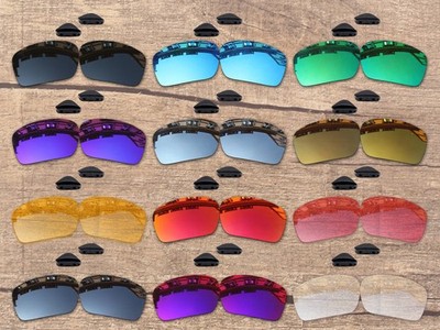 Vonxyz Polarize Replacement Lenses&Nose Pads for-Oakley Triggerman OO9266-Option