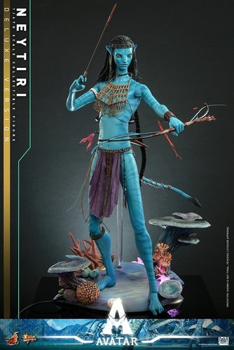 Figura Hot Toys Avatar Neytiri Versión Deluxe Escala 1/6 (PREVENTA) - Imagen 11 de 12