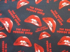 The Rocky Horror Picture Show 100 Cotton Fabric by the 1/4 Yard : 9" x 57"