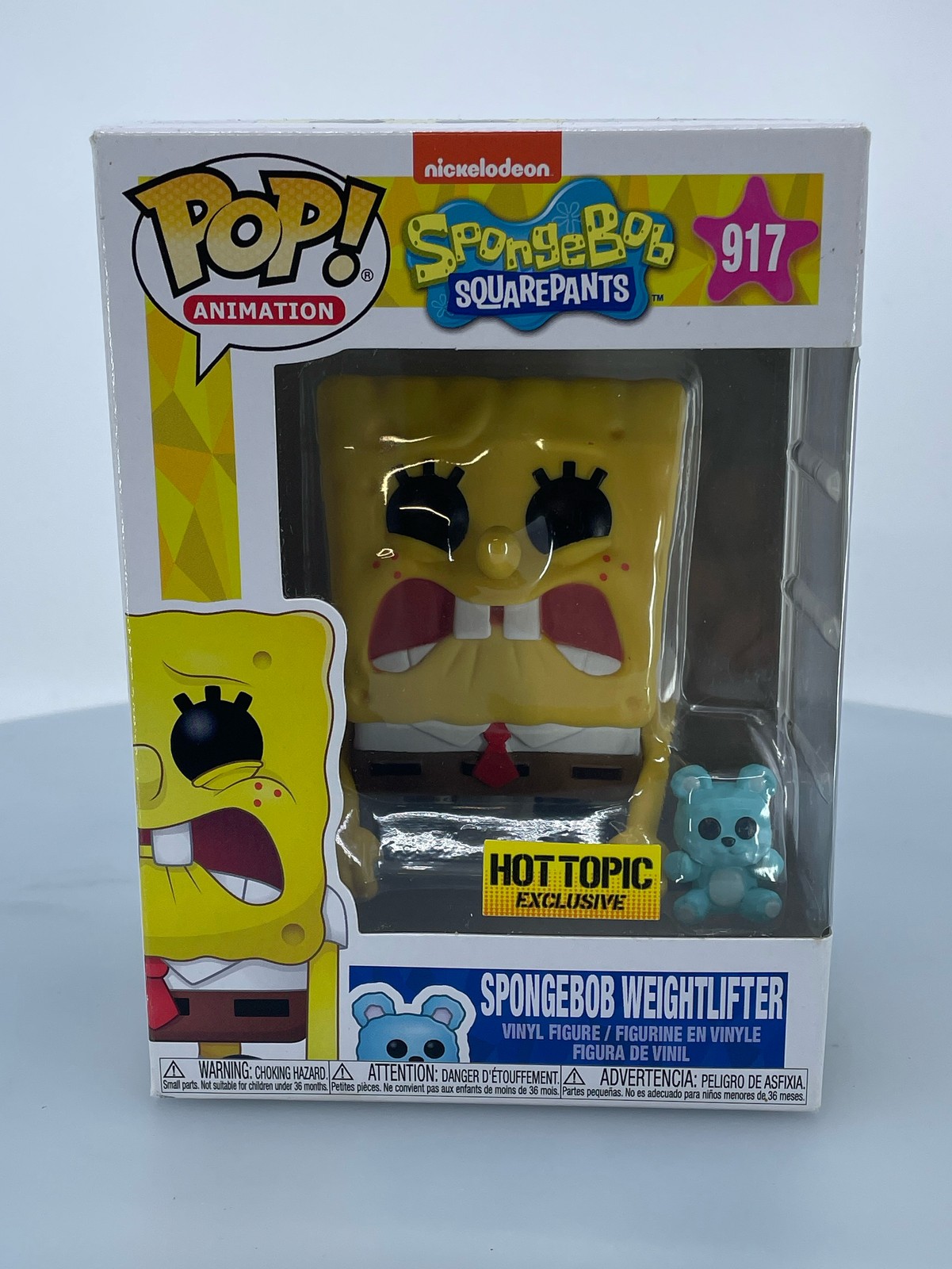 Levantador De Pesas Bob Esponja #917 Caja Dañada Ver Fotos