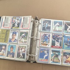 Topps Vintage 1988 MLB Baseball Card Binder Lot All Star Collector Series