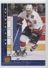 2001-02 ITG Be A Player Memorabilia Sapphire Fall Expo 4/10 Rico Fata #220 0a1