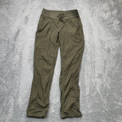 The North Face Pants Womens Large Green Aphrodite 2 Straight Leg Drawstring