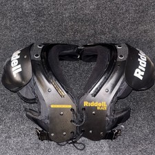 Riddell Blaze Football Shoulder Pads Medium 12-13 Black Youth Protective Gear