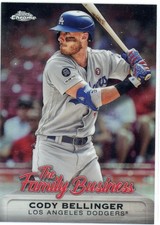 2021 Topps Chrome the Family Business Insert Cody Bellinger #21 Yankees