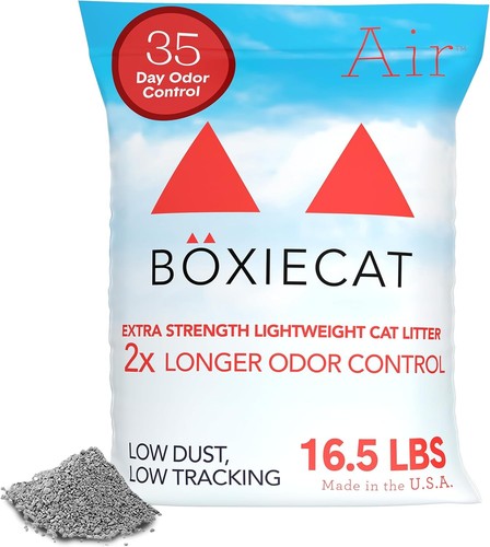 Boxie Extra Strength Lightweight Cat Litter – 35-Day Odor Control & Clumping - Picture 3 of 10