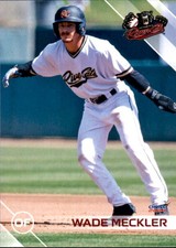 2024 Sacramento River Cats Choice #12 Wade Meckler Anaheim California CA NM Card