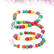 Parrot Bird Interactive Ladder Toy Climbing Frame Colorful Swing