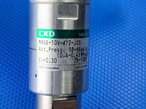 CKD Corp. MAGD-10V-AT2-JS3 Pneumatisches 2-Port Membran Hybrid Ventil - Picture 4 of 4