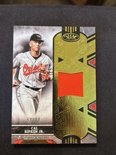 2025 Topps Tier One - Tier One Legend Relics Cal Ripken #T1LR-CR /99 (MEM)