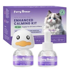 Cat Calming Pheromone Diffuser 48ml Starter Kit for Multi-Cat Plug-in