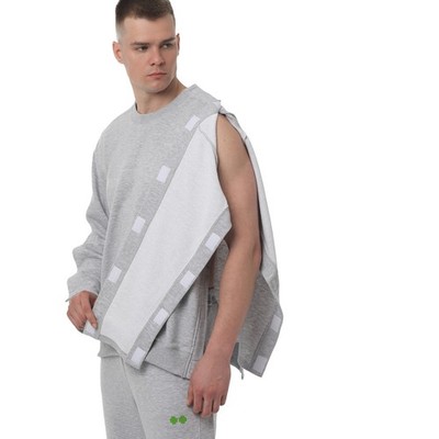 Men's Adaptive Tear-Away Sweatshirt | Post-Op Clothing, Physical Therapy