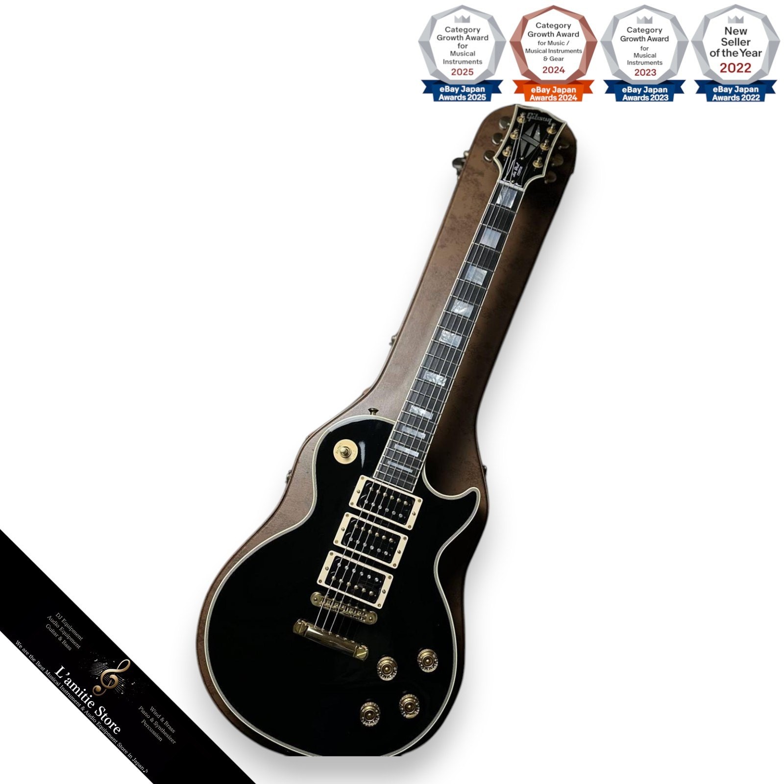 Gibson Custom Shop Peter Frampton Les Paul Custom EB 2013 Signature Guitar