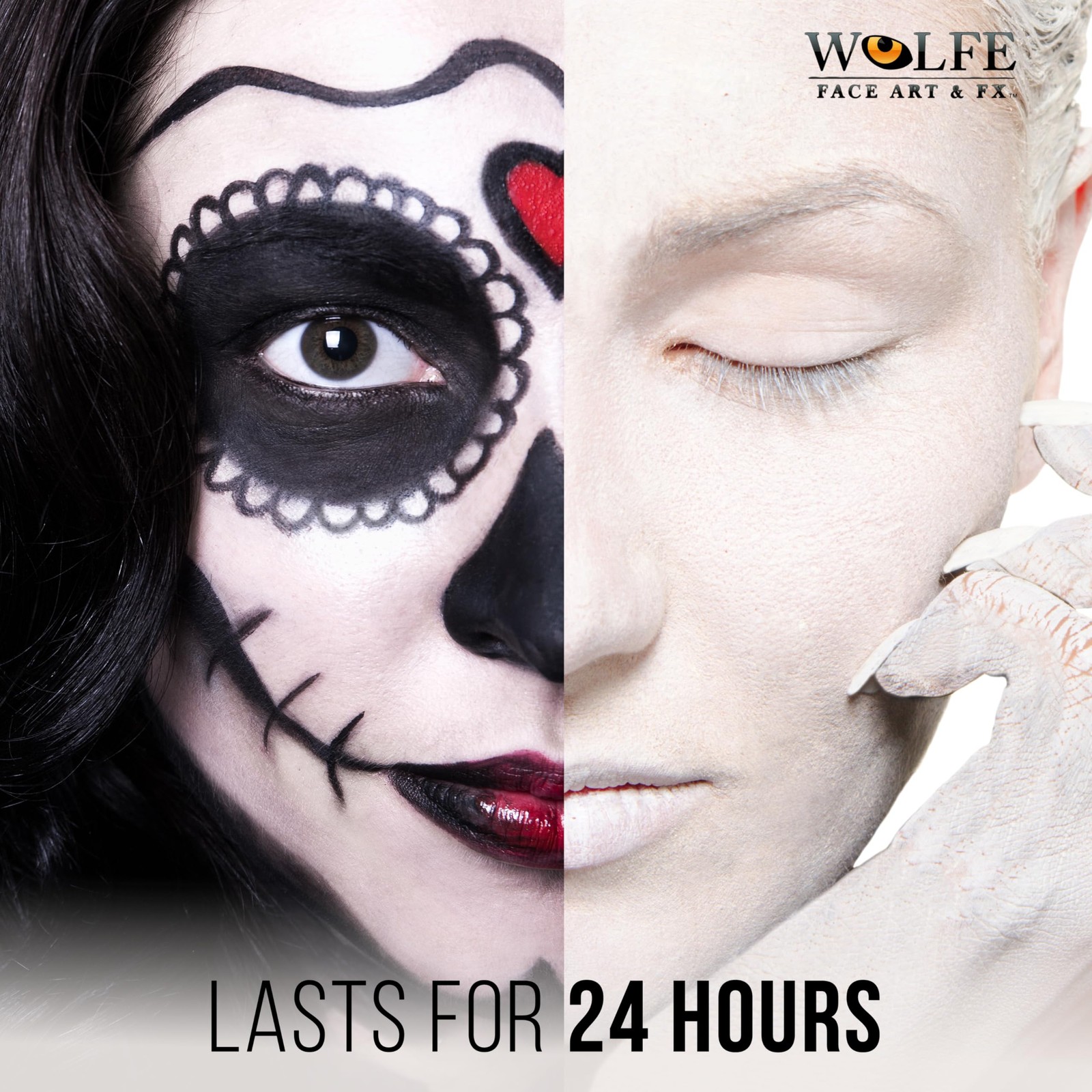 Wolfe F/X Essential Colors Face Paint - White (30 gm)