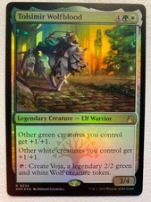 Magic The Gathering Magic The Gathering 1x FOIL Tolsimir Wolfblood 234 Ravnica Remastered Magic The Gathering x1 casi nuevo