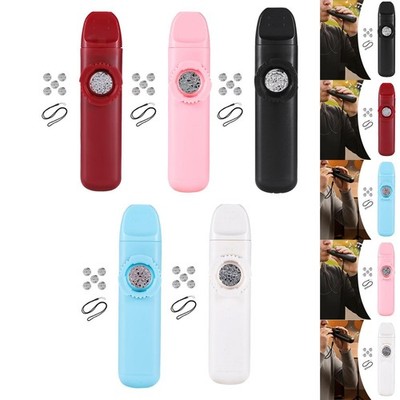 Kazoo Flöte mit 5 extra Membranen und Umhängeband für Live Party Gastgeschenke Kinder