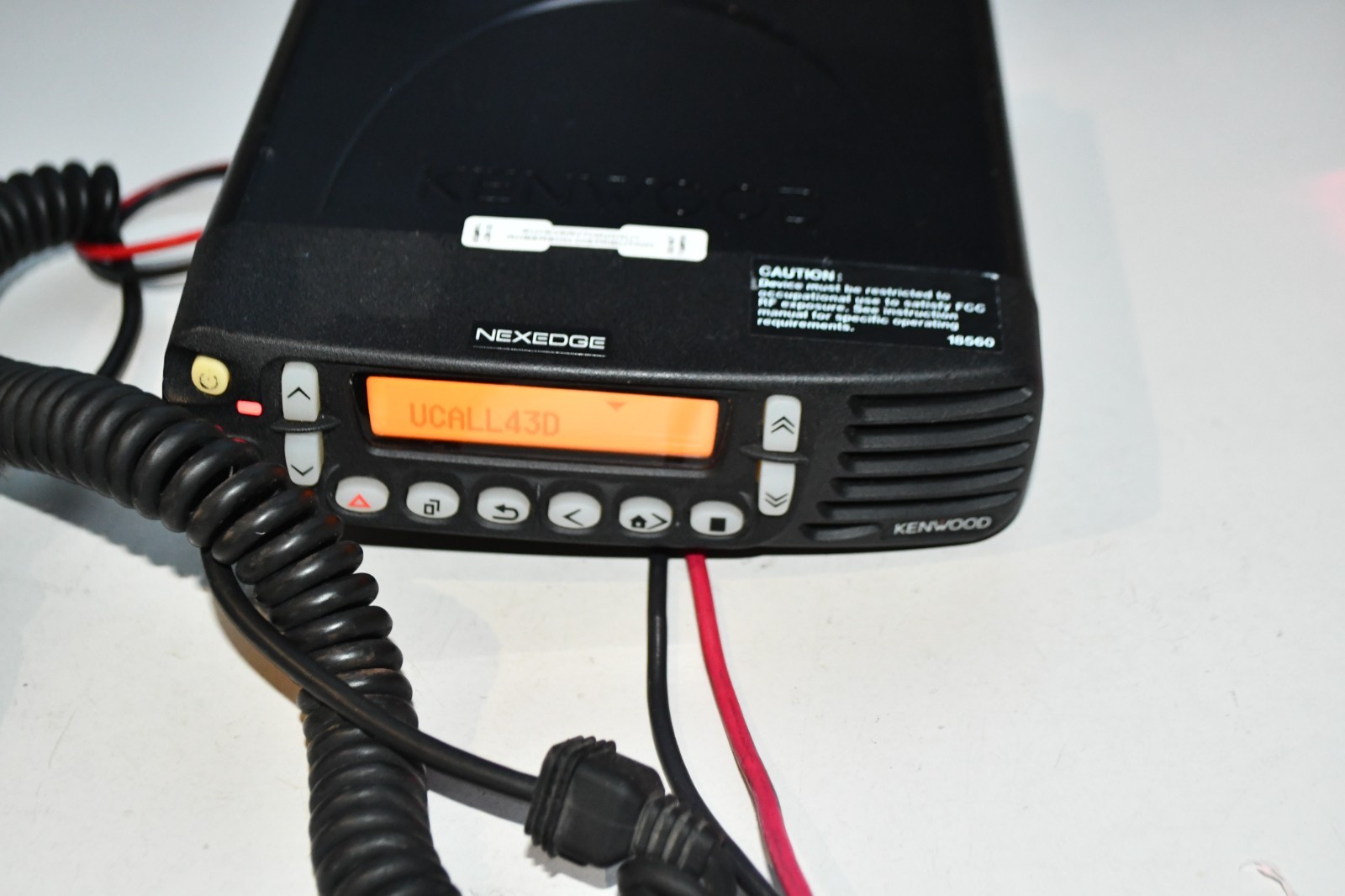 Kenwood nx-800h-k nexedge UHF Mobile Radio with mic kmc-36 READ W6C #C