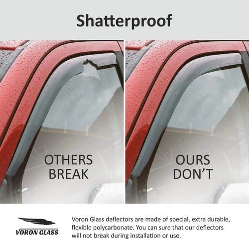 in-Channel Extra Durable Rain Guards for Jeep Gladiator 2020-2025, Window Def... - Picture 6 of 6