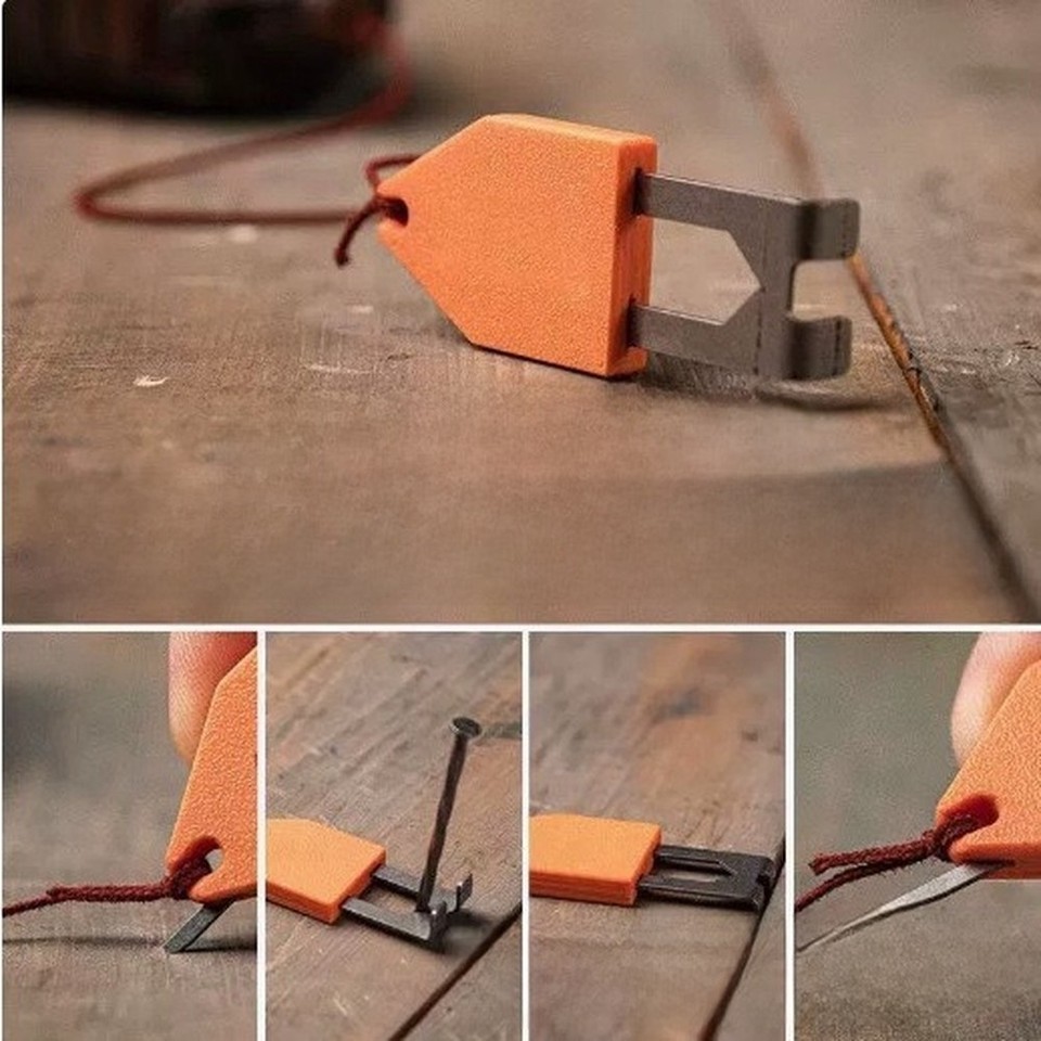 Secure Rope Anchor Hook with Mechanical Locking Mechanism No Nails ...