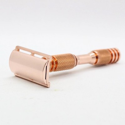 Rasierhobel Carbon Copper CX-Quack Original Safety Razor H&S Wolfman Blackland