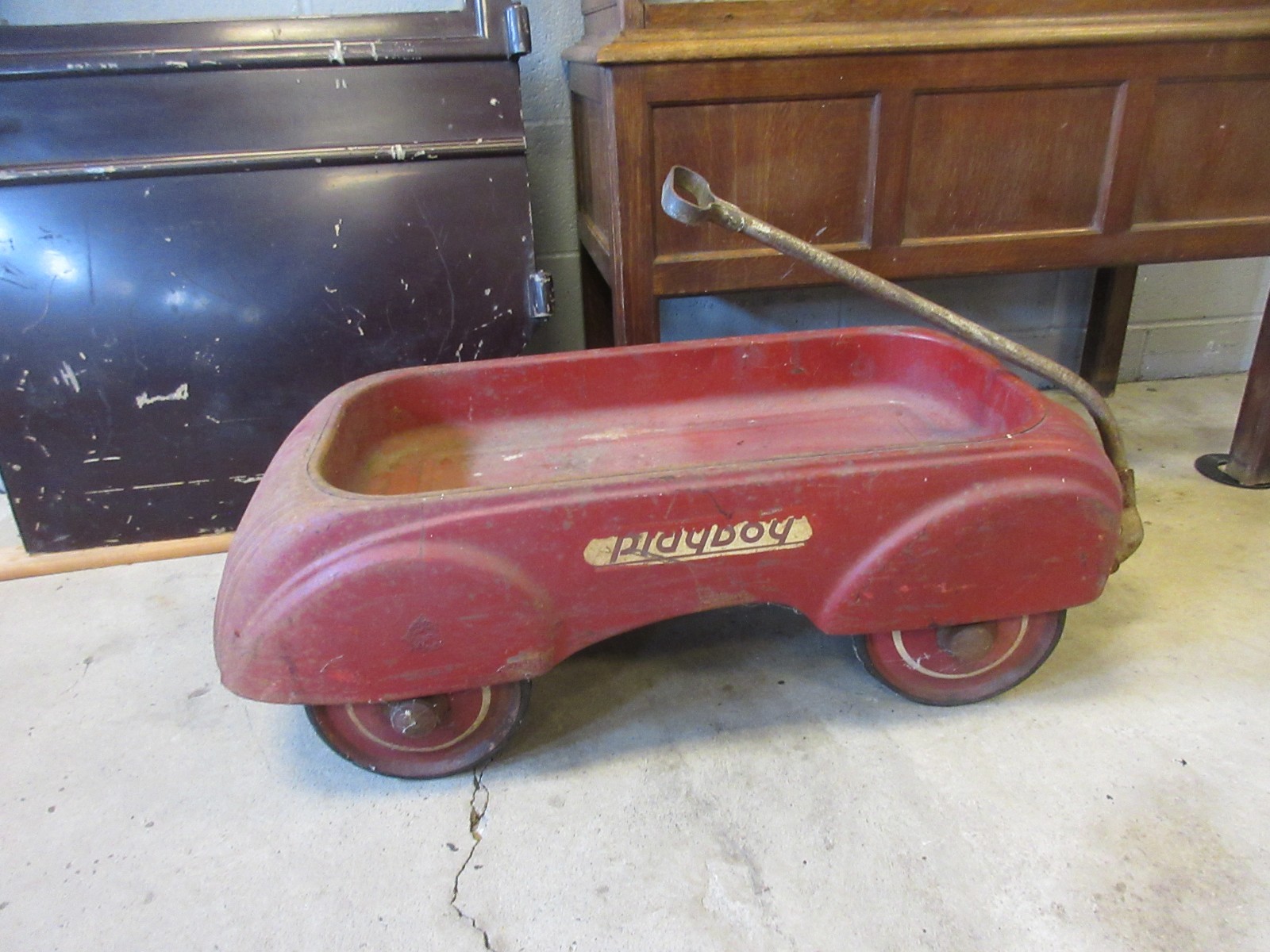 ANTIQUE ROLLS-ROYCE SILVER GHOST DOOR*MURRAY PLAYBOY WAGON*SHOW CASE*STEINS