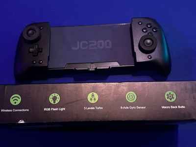 Gammeefy JC200 Switch Controller -9 Color Lights for Nintendo Switch/Switch OLED