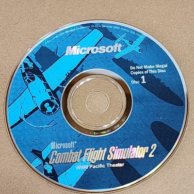 Combat Flight Simulator 2 WWII Pacific Theater PC CD-ROM Microsoft