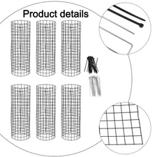 Iron Tree Trunk Protectors Promote Healthy Growth Securely Wrap Saplings
