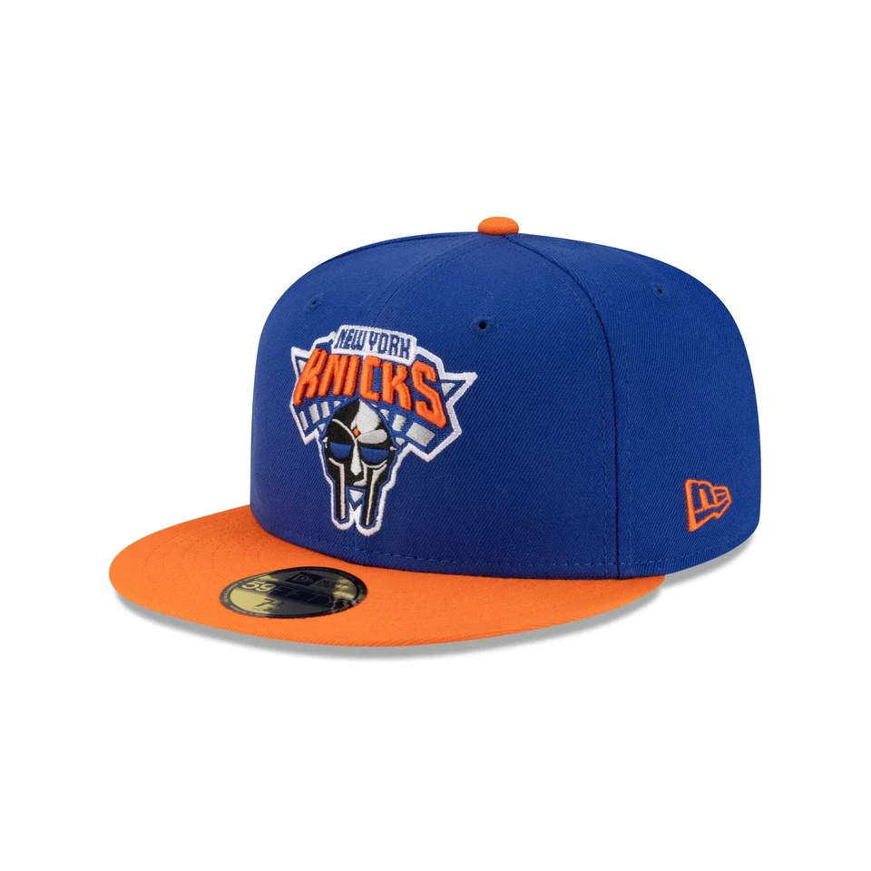MF DOOM NY NEW YORK KNICKS NEW ERA 59Fifty ANNIVERSARY Size 7 1/2 Doomsday Hat - Image 2 of 4