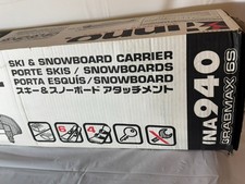 Inno Ina940 Ski Snowboard Rack 6 Skis4 Boards Universal Fit W Locks New Inno Ina940 Ski Snowboard Rack 6 Skis4 Boards Universal Fit W Locks New