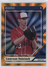 2024 Panini Donruss Orange Laser 207/299 Emerson Hancock #11 0it8