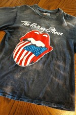 80s Vintage T-Shirt, The Rolling Stones 1981 North American Tour Shirt, Medium
