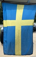 4’ X 6’ Sweden Flag Perma-Nyl Made in USA World Class Flag Liberty Flag