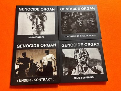 Genocide Organ (LOT OF 4 CD) noise death industrial power electronics Tesco