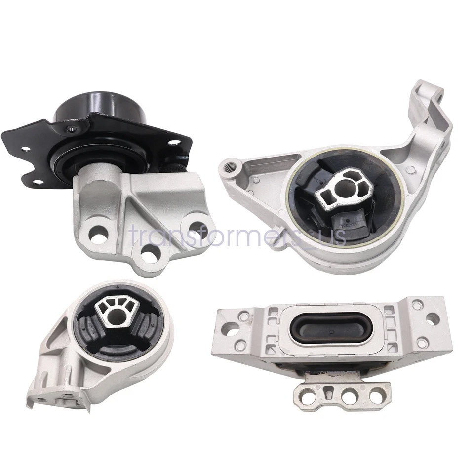 Motor Mount & Trans Mount Set 4PCS For 05-10 Chevrolet Cobalt 06-11 HHR 2.2 2.4L - Image 4 of 4