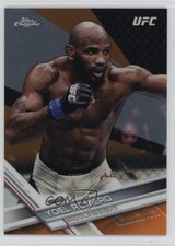 Yoel Romero Chrome 2017 Orange Refractor /25 #38