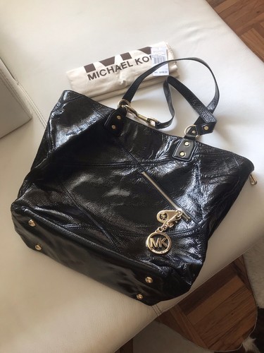 Neu mit Etikett Michael Kors Hängetasche aus echtem Lackleder S.20""/15""/6"" wird mit Staubbeutel geliefert - Bild 9 von 12