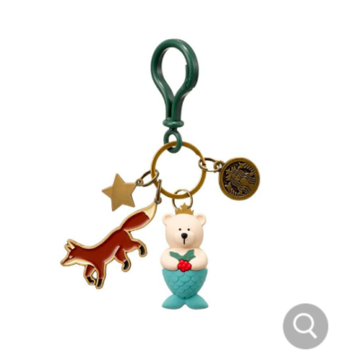 【韓国スタバ】2024Anniversary★Bearista Keychain Starbucks Korea 2024 Anniversary Bearista Keychain | eBay