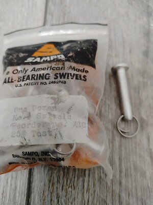 Sampo Ball Bearing  Swivel,  ( 20 PIECES )