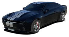 NEW Full Length Rally Stripes that fit the 2024 & Up  Dodge Charger EV 2 Door