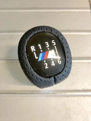 F10 F20 F30 1 3 5 Series M Sport Gearknob Genuine Leather E90 E91 Bmw