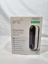 Arlo Essential Wire-Free Smart Video Doorbell AVD2001-100NAS BRAND NEW