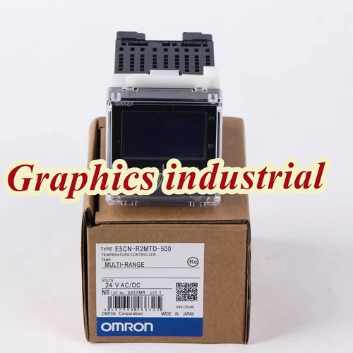   New Omron E5CN-R2MTD-500 Temperature Controller  In Box E5CN-R2MTD-500