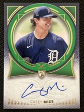 2021 Topps Definitive Collection Rookie Auto Green RC #DRA-CM2 Casey Mize 20/25